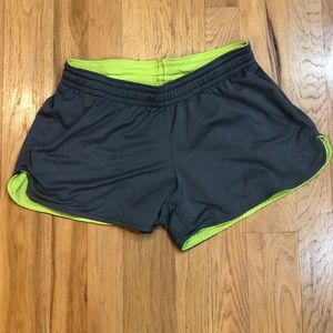 Green/Grey Running Shorts